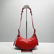 Balenciaga Le Cagole size XS Red Material Lambskin 5608 - 6