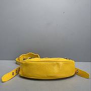 Balenciaga Le Cagole XS Yellow Material Lambskin 5597 - 4