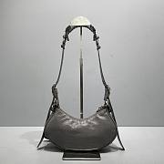 Balenciaga Le Cagole size XS Gray Material Lambskin 5579 - 3