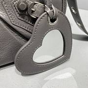 Balenciaga Le Cagole size XS Gray Material Lambskin 5579 - 4