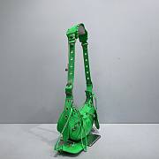 Balenciaga Le Cagole XS Green Material Lambskin 5573 - 6