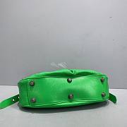 Balenciaga Le Cagole S Green Material Lambskin 5568 - 5