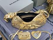 Balenciaga Le Cagole S Gold Material Lambskin 5562 - 4