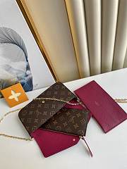 Louis Vuitton Pochette Felicie 21 Monogram Canvas 3744 - 6