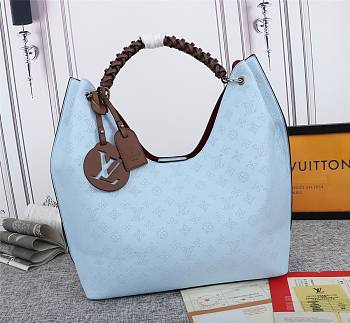 LV Carmel Boho 40 Blue Handbag