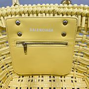 Balenciaga Basket 40 Yellow Bag - 6