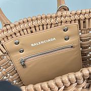 Balenciaga Basket 40 Brown Bag - 3