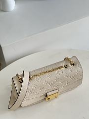 Louis Vuitton Marceau 24.5 White Monogram Empreinte  - 6