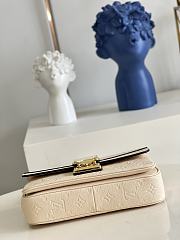 Louis Vuitton Marceau 24.5 White Monogram Empreinte  - 3