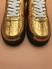 Louis Vuitton Nike Air Force 1 Low Gold 9801 - 3