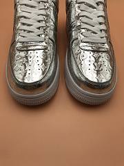 Louis Vuitton Nike Air Force 1 Low Silver 9802 - 3