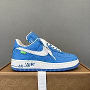 Louis Vuitton Nike Air Force 1 Low Blue 9804 - 2