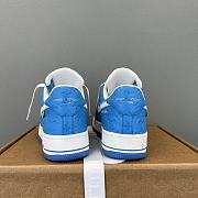 Louis Vuitton Nike Air Force 1 Low Blue 9804 - 3