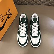 Louis Vuitton Nike Air Force 1 High Green 9810 - 4