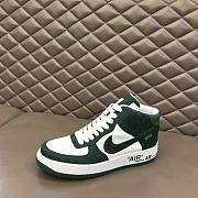 Louis Vuitton Nike Air Force 1 High Green 9810 - 5