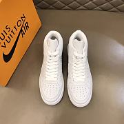 Louis Vuitton Nike Air Force 1 High White 9811 - 4