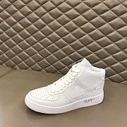 Louis Vuitton Nike Air Force 1 High White 9811 - 6