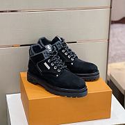 Louis Vuitton Man Boots Black 8095 - 1