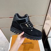 Louis Vuitton Man Boots Black 8095 - 4