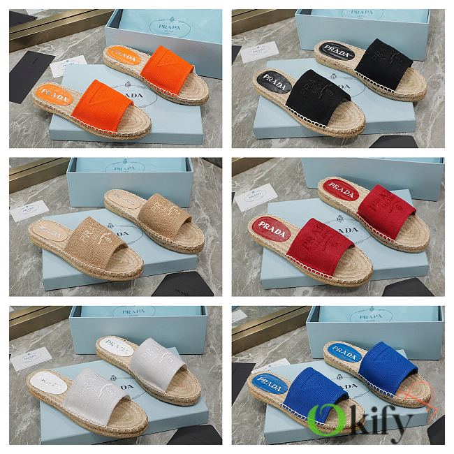 Prada Canvas Slipper - 1