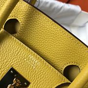 Hermès Birkin Yellow 30cm 8042 - 3
