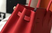 Hermès Birkin Red 30cm 8040 - 3