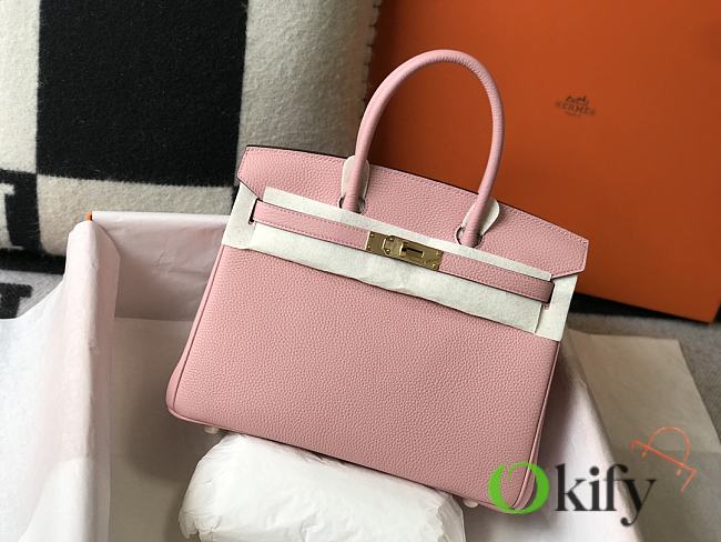 Hermès Birkin Pink 30cm 9821 - 1
