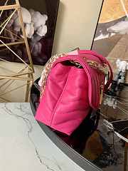 Louis Vuitton New Wave Chain Bag 24 Hot Pink M58552 - 4