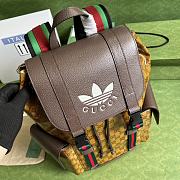 Gucci Adidas Backpack 42 Ophidia Canvas - 6