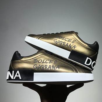 D&G Shoes Gold 9857