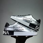 D&G Shoes Silver 9858 - 1