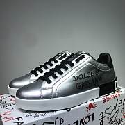 D&G Shoes Silver 9858 - 2