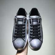 D&G Shoes Silver 9858 - 5