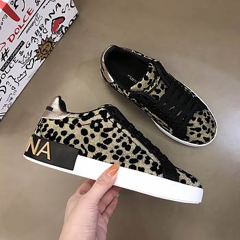 D&G Shoes Leopard Print 9859