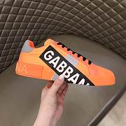 D&G Shoes Orange 9862 - 2