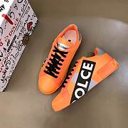 D&G Shoes Orange 9862 - 5