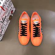 D&G Shoes Orange 9862 - 4