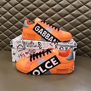 D&G Shoes Orange 9862 - 6