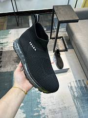 Prada Men Sneaker Black 9866 - 1