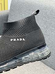 Prada Men Sneaker Black 9866 - 6