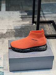 Prada Men Sneaker Orange 9869 - 5