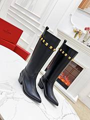 Valentino Black Boots 9871 - 2