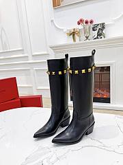Valentino Black Boots 9871 - 5
