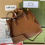 Gucci Diana medium 35 tote bag brown 9872 - 6
