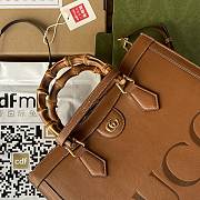 Gucci Diana medium 35 tote bag brown 9872 - 4