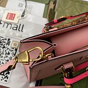 Gucci Diana small 27 tote pink bag 9876 - 2