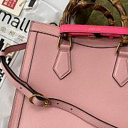 Gucci Diana small 27 tote pink bag 9876 - 5