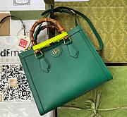 Gucci Diana small 27 tote green bag 9879 - 1