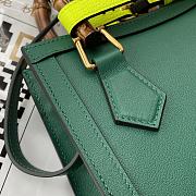 Gucci Diana mini 20 tote green bag 9880 - 3