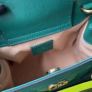 Gucci Diana mini 20 tote green bag 9880 - 2